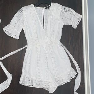 TopShop White romper